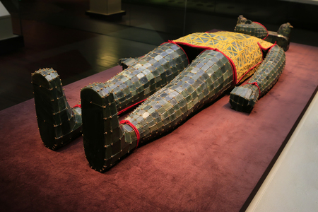 Burial clothes of ancient Chinese emperorsのeditorial素材