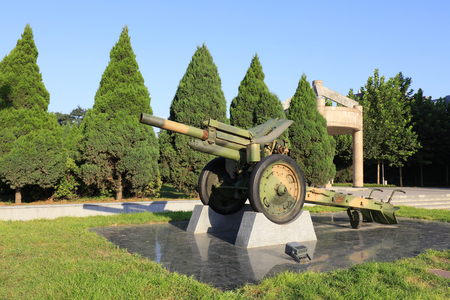 Heavy weapons in the parkのeditorial素材