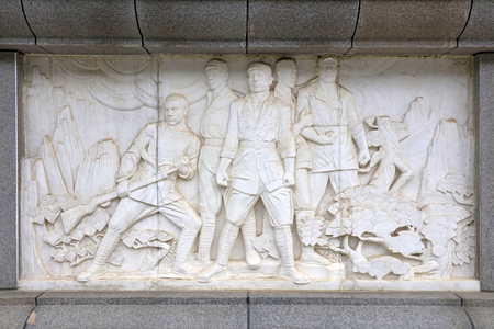 monument pedestal reliefのeditorial素材