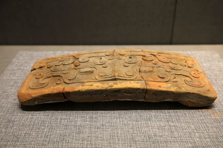 Chinese ancient ceramic arts and craftsのeditorial素材