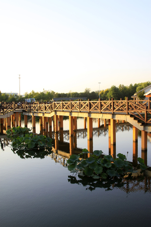 Chinese classical garden architectureの写真素材