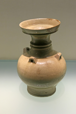 Chinese ancient ceramic wareのeditorial素材