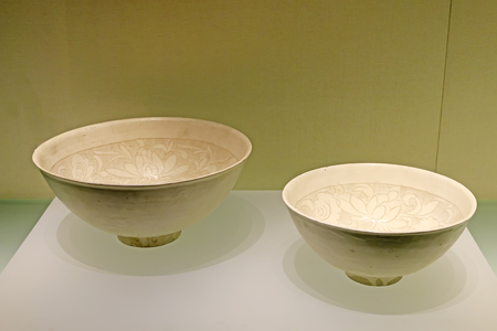 Chinese ancient ceramic wareのeditorial素材