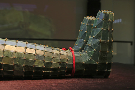 Burial clothes of ancient Chinese emperorsのeditorial素材