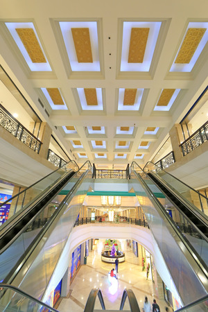 Elevator in the mallのeditorial素材