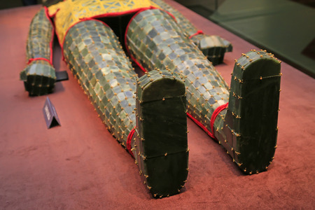 Burial clothes of ancient Chinese emperorsのeditorial素材