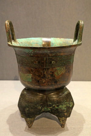 Chinese ancient bronze craftsのeditorial素材