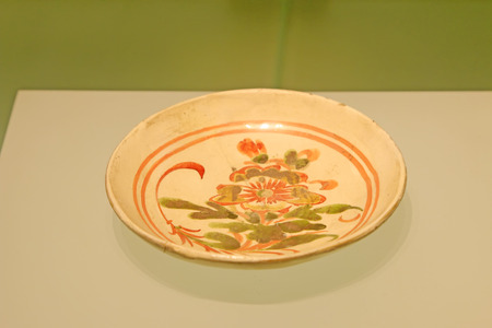 Chinese ancient ceramic wareのeditorial素材