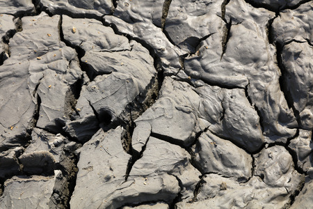 Parched soil