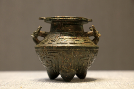 Chinese ancient bronze craftsのeditorial素材