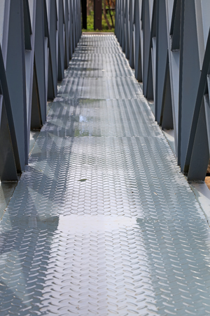 Steel bridge, closeup of photo

の写真素材