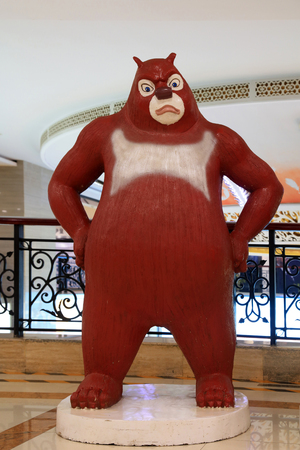 Cartoon character sculptureのeditorial素材