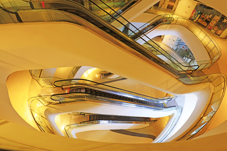 Beijing - February 1, 2017: the internal structure of galaxy SOHO, Beijing, Chinaのeditorial素材