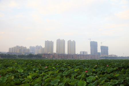 Urban architectural scenery in Chinaのeditorial素材