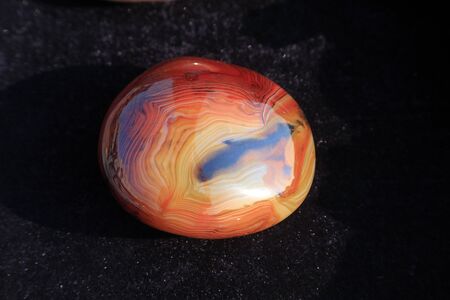 Agate stone Close-up
