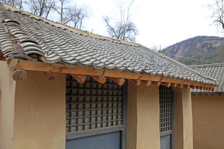 adobe house roof