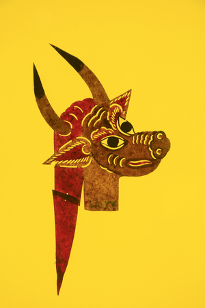Chinese shadow puppetのeditorial素材