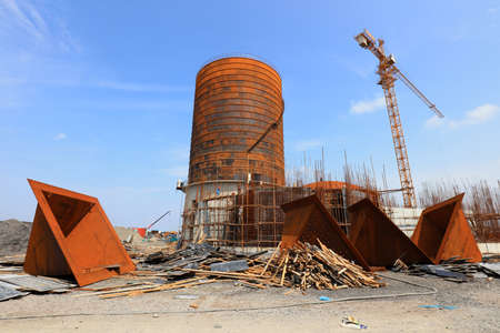 Unfinished Industrial Buildings, North China