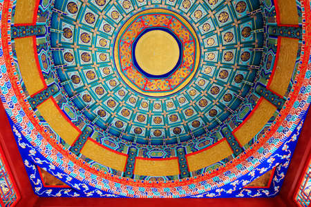 Traditional architectural structure of Chinese Pavilion