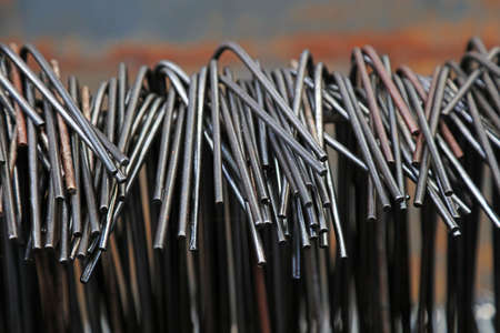 The wires were stacked together.