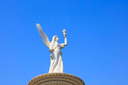 Rome goddess sculptureの写真素材