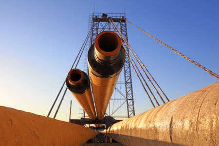 Petroleum transmission pipeline