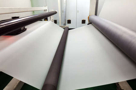 Glass intermediate film production line, in a factory