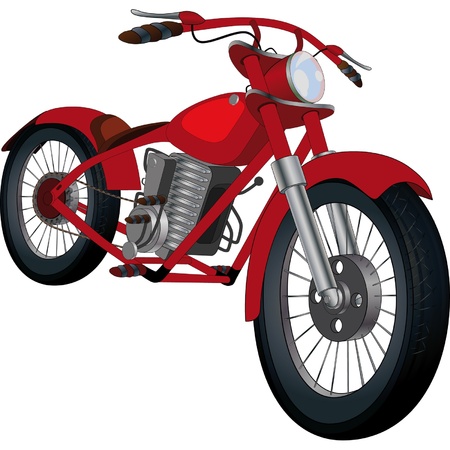 Motorcycleのイラスト素材