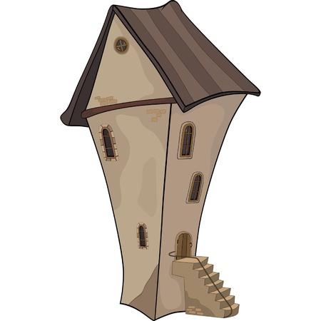 The old house from a fairy tale  Cartoonのイラスト素材