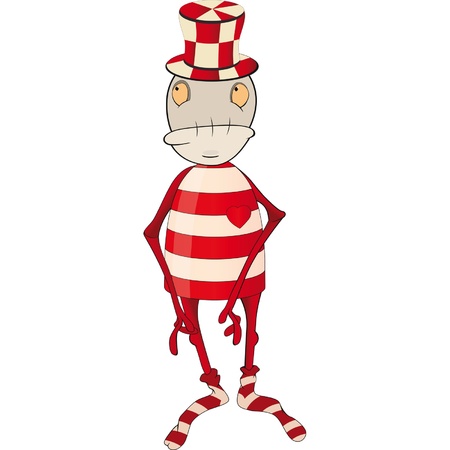 Stuffed animal. Cartoon のイラスト素材