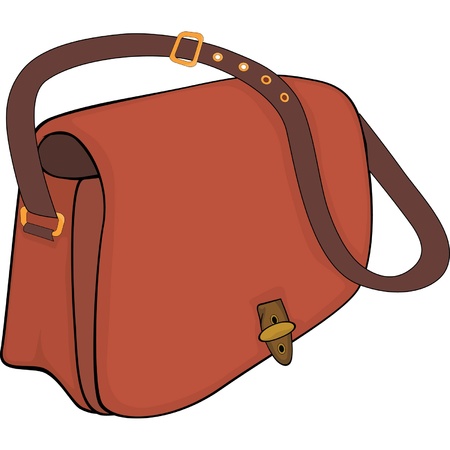 Bag. Cartoonのイラスト素材