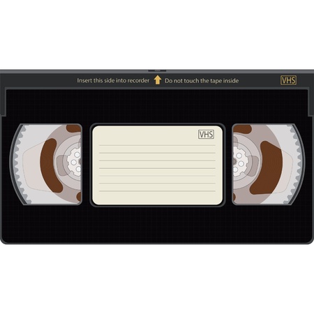 Videocassetteのイラスト素材