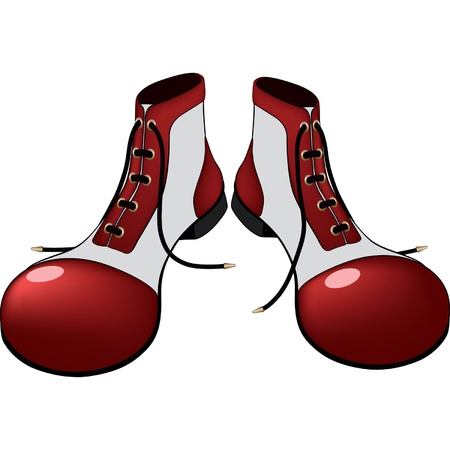 Boots for the clown. Cartoonのイラスト素材