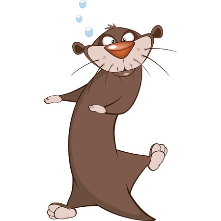 Otter Royalty Free Stock Illustrations And Vectors Stocklib