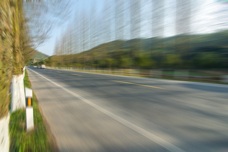 Forest roadの写真素材