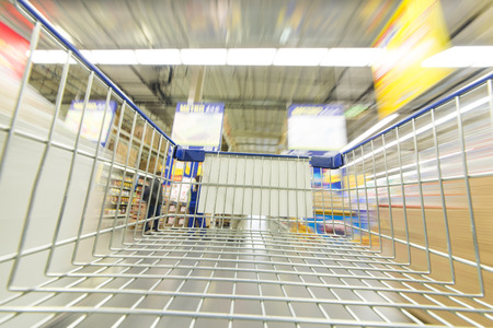 Supermarket Shopping Cartのeditorial素材
