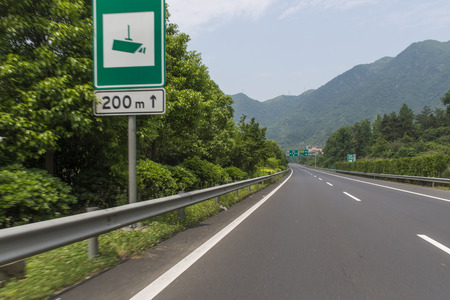 Hangzhou rural Highwayのeditorial素材