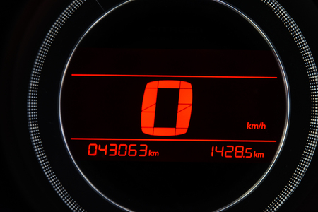 Car speedmeterの写真素材