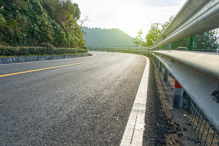 Winding  roadの写真素材