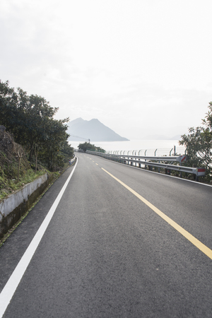 Winding  roadの写真素材