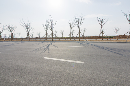 asphalt roadの写真素材