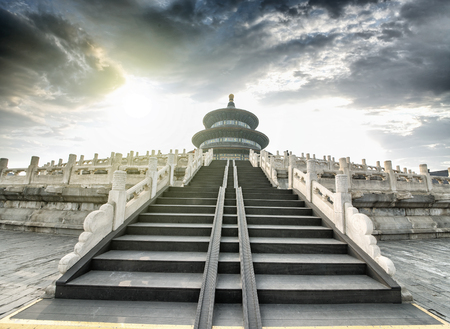 Temple of Heaven, the famous attraction.のeditorial素材