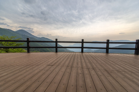 Mountains viewing platform