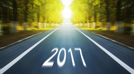 New highways, in 2017, a better future.