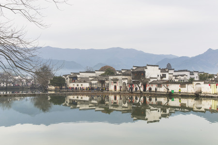 China Anhui Hongcun architecture.のeditorial素材