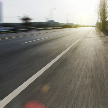 rural highway roadの写真素材