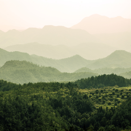 mountains sceneryの写真素材