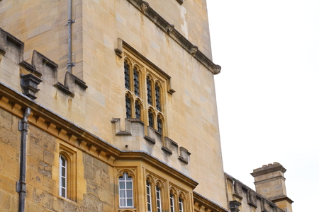 Cambridge old buildingのeditorial素材