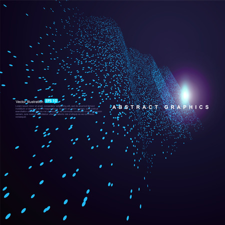 abstract blue background.のイラスト素材