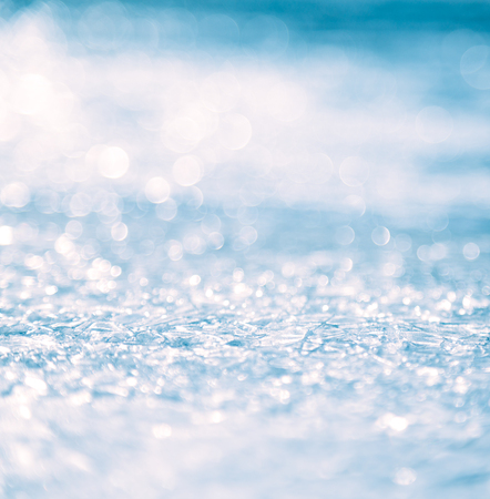 Ice surface Closeup, Abstract background.の写真素材